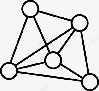 网络连接数据图标图标