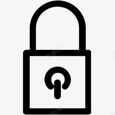 锁关隐私图标图标