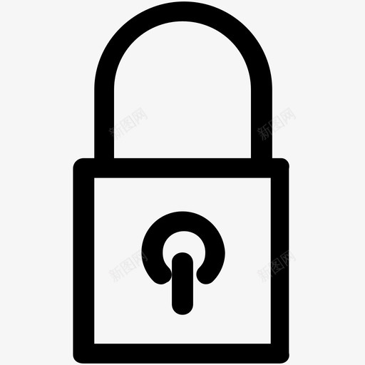锁关隐私图标svg_新图网 https://ixintu.com 保护 关 特别收藏 锁 隐私