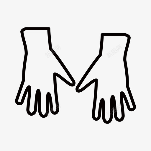 手套箱子时尚图标svg_新图网 https://ixintu.com 手套 手手套 时尚 橡胶手套 箱子