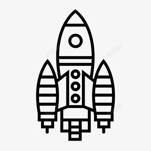 火箭发射科学家图标svg_新图网 https://ixintu.com 发射 太空图标 宇宙飞船 火箭 科学家 起飞