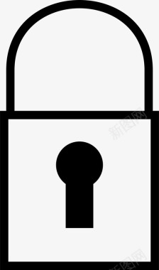 挂锁封锁隐私图标图标