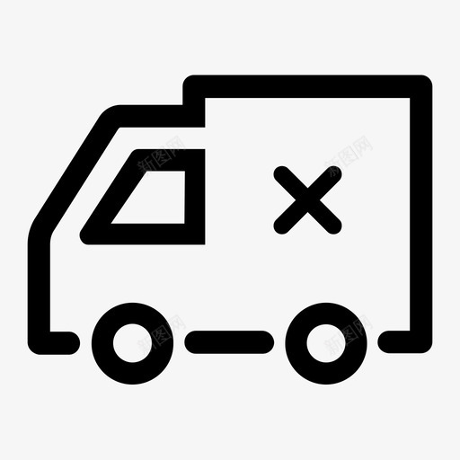 拒绝送货送货卡车拒绝图标svg_新图网 https://ixintu.com 拒绝 拒绝送货 送货卡车 餐厅用户界面