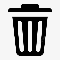 ios11界面规范删除垃圾桶回收图标高清图片