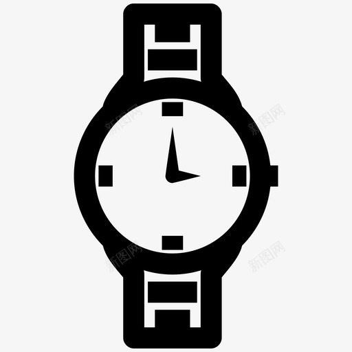 手表配件小时图标svg_新图网 https://ixintu.com 小时 手表 时间 配件