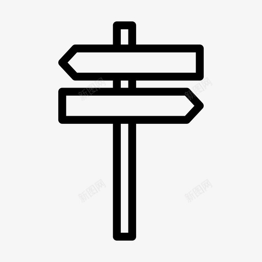 导航导航标志路标图标svg_新图网 https://ixintu.com 唱歌 导航 导航标志 旅行 路标
