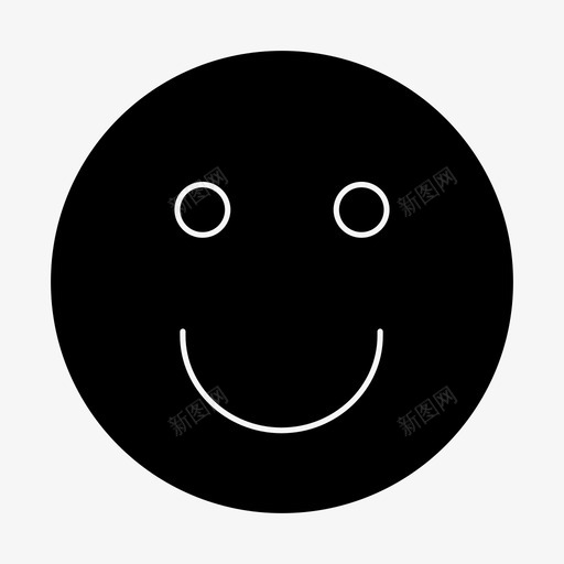 笑脸表情开心图标svg_新图网 https://ixintu.com 开心 笑脸 表情 评分