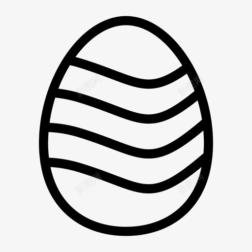 食物庆祝鸡蛋图标svg_新图网 https://ixintu.com 复活节系列图标 庆祝 煎蛋 蛋黄 食物 鸡蛋