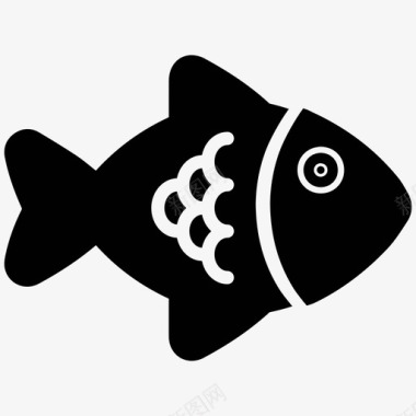鱼食物海洋图标图标