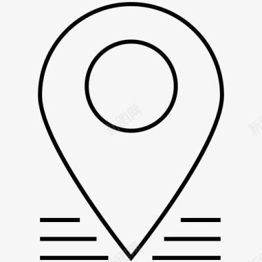 位置优化地图定位搜索引擎优化图标图标