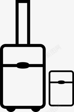 行李包旅行包图标图标