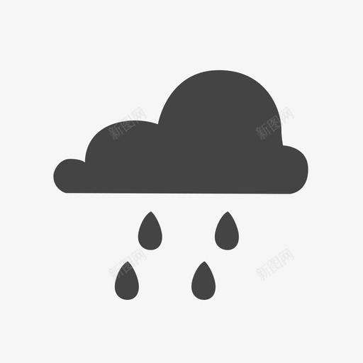 中雨svg_新图网 https://ixintu.com 中雨 Moderate rain