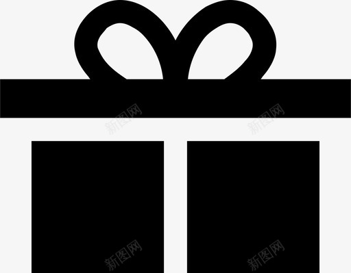 礼品盒礼物惊喜图标svg_新图网 https://ixintu.com 惊喜 生日礼物 礼品盒 礼物