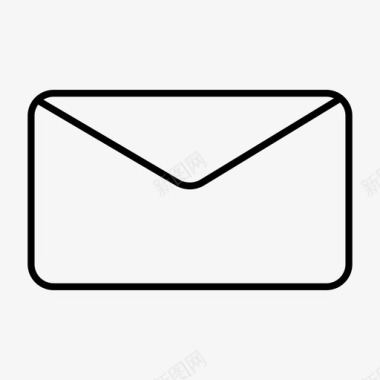电子邮件商务收件箱图标图标