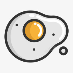 fried煎鸡蛋-Fried Egg高清图片