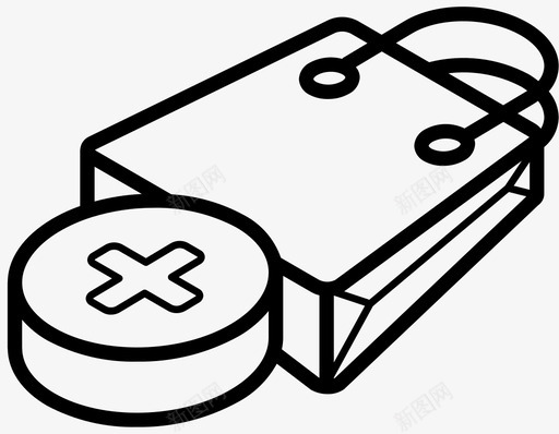 添加包商业销售图标svg_新图网 https://ixintu.com 商业 添加包 电子商务iso大纲 购物 销售