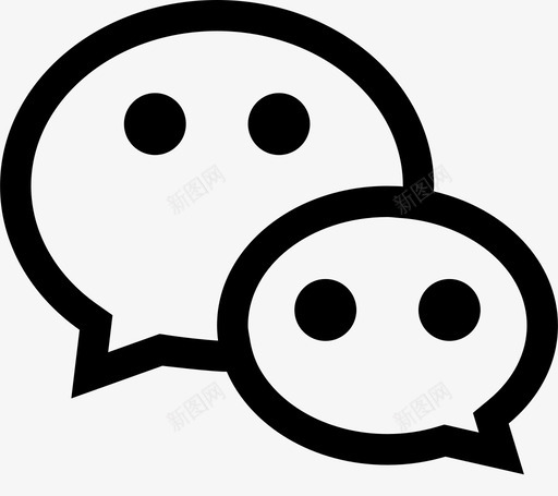 微信管理svg_新图网 https://ixintu.com 微信管理