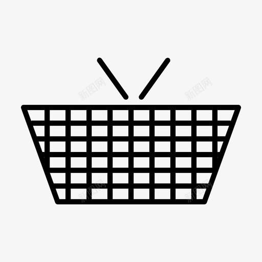 购物图表购买集装箱图标svg_新图网 https://ixintu.com 电子商务 购买 购物图表 集装箱
