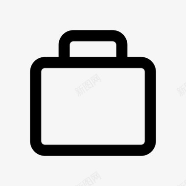 手提箱ui系列图标图标