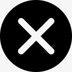 简约叉叉红叉高清图片