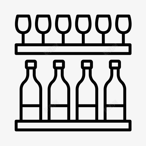 酒庄饮料欧洲图标svg_新图网 https://ixintu.com 意大利 欧洲 酒庄 饮料