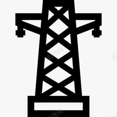 电线杆图标图标