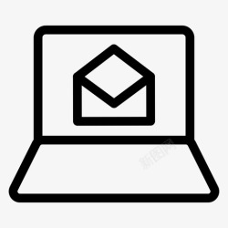 节点客户响应电子邮件收件箱邮件图标高清图片