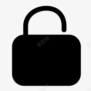 密码锁投影图标