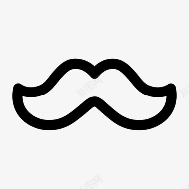 Moustache图标