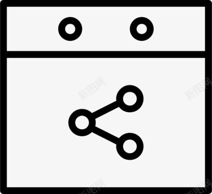 事件共享日历事件组织者图标图标