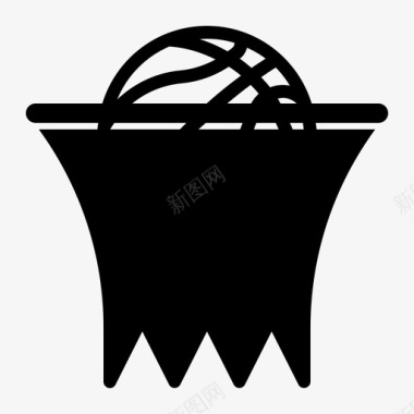 篮球网体育图标图标