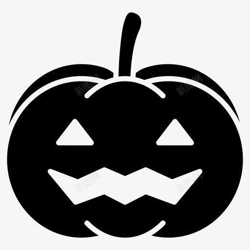 jackolanternjacko灯笼脸图标svg_新图网 https://ixintu.com jackolantern jacko灯笼 万圣节 南瓜 恐怖 秋天雕文 脸 节日