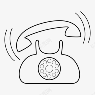 电话通讯铃声图标图标