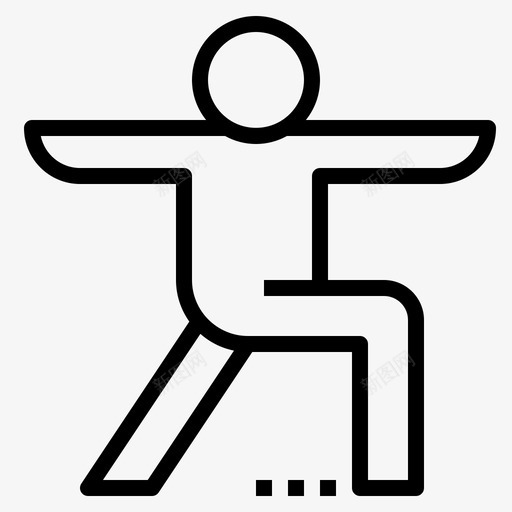 瑜伽运动健身图标svg_新图网 https://ixintu.com 伸展运动 健身 手臂和腿部伸展运动瑜伽 普拉提 瑜伽 运动