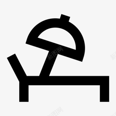 夏天海滩假日图标图标