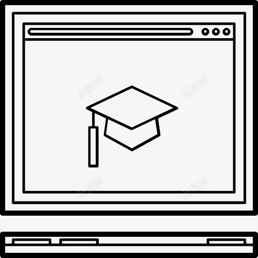 智能板黑板教室图标svg_新图网 https://ixintu.com 技术教育 教学 教室 智能板 黑板