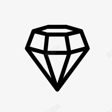 钻石辉煌奢华图标图标