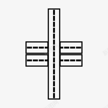 道路高速公路小路图标图标