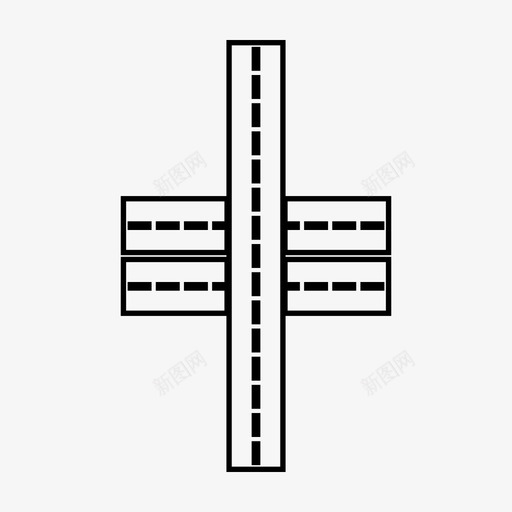 道路高速公路小路图标svg_新图网 https://ixintu.com 小路 街道 路线 道路 高速公路