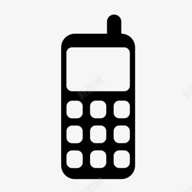 手机移动电话手提电话图标图标