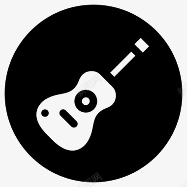 吉他娱乐乐器图标图标