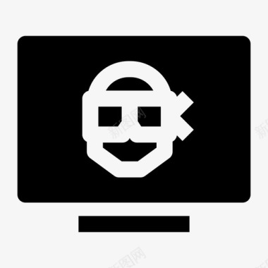 计算机犯罪黑客图标图标