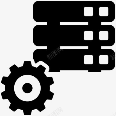 数据库管理服务器维护服务器管理图标图标