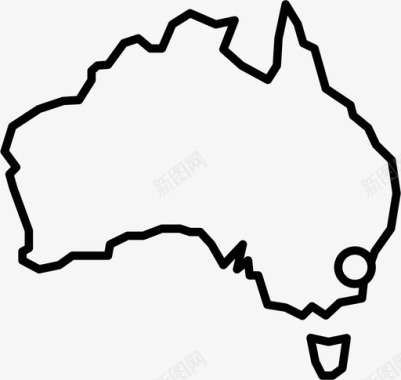 澳大利亚堪培拉首都图标图标
