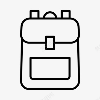 背包包电子商务图标图标