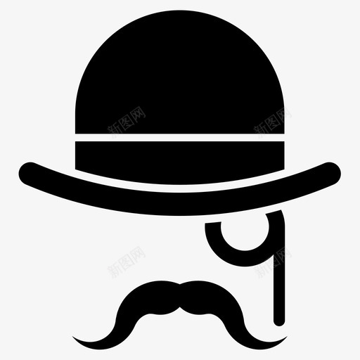 侦探保龄球手绅士图标svg_新图网 https://ixintu.com 侦探 保龄球手 帽子 探长 皮克斯 知识分子 绅士