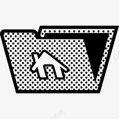 文件夹家房子图标图标