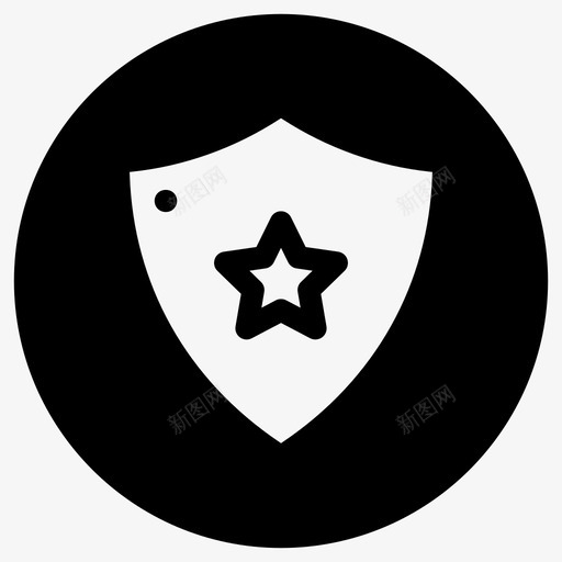 安全防护罩安全生命图标填充圆圈svg_新图网 https://ixintu.com 安全 安全防护罩 生命图标填充圆圈