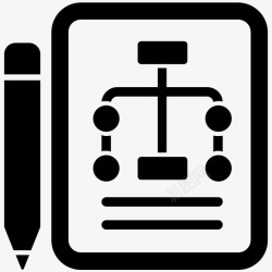 工作规划工作流工作管理工作规划图标高清图片