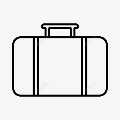包公文包手提箱图标svg_新图网 https://ixintu.com 公文包 包 圣诞卷2 手提箱 旅行